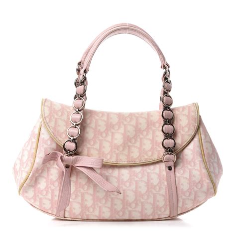 dior romantique trotter tote|CHRISTIAN DIOR Monogram Romantique Trotter Flap Bag.